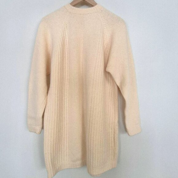 Soft Cozy Vintage Wool Long Sweater with Pockets - Picture 8 of 10